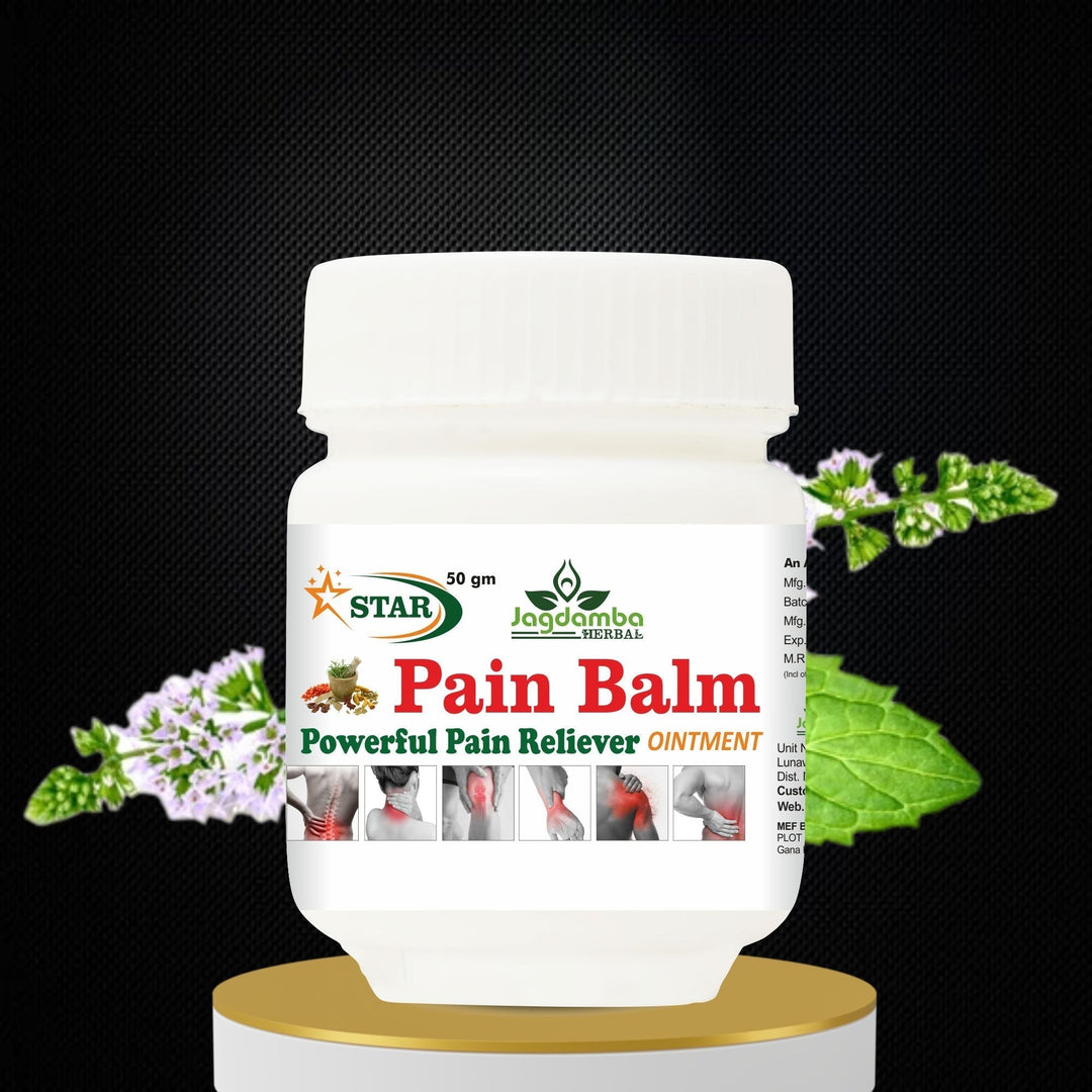 Star Pain Balm – Powerful Herbal Relief for Headache, Joint Pain, and Muscle Aches with Fast-Acting Natural Ingredients