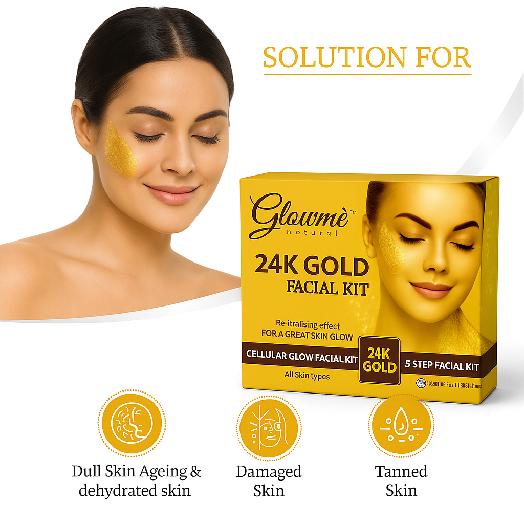 Glowmé Luxe Glow Collection facial kit