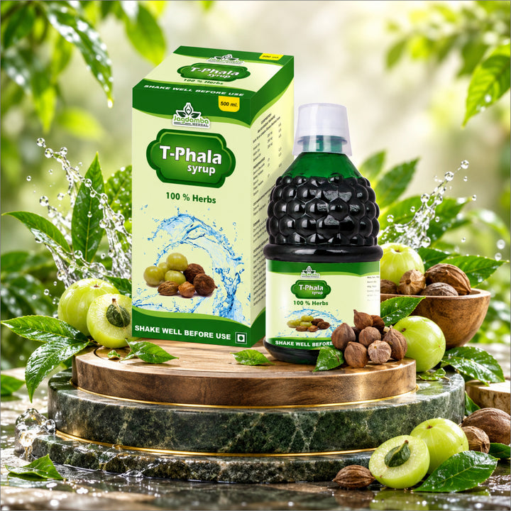 Triphala Syrup – Herbal Digestive & Bowel Support | Jagdamba Herbal