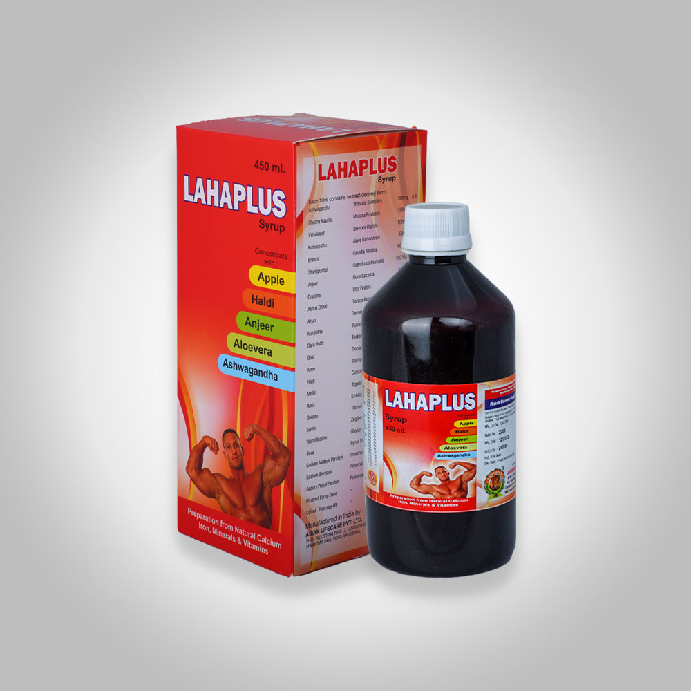 Jagdamba Herbal Laha Plus Syrup with Premium Packaging | Natural Ayurvedic Health Tonic for Digestion, Appetite and Daily Strength