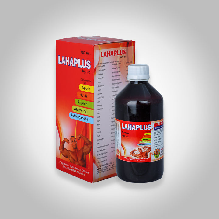 Jagdamba Herbal Laha Plus Syrup with Premium Packaging | Natural Ayurvedic Health Tonic for Digestion, Appetite and Daily Strength