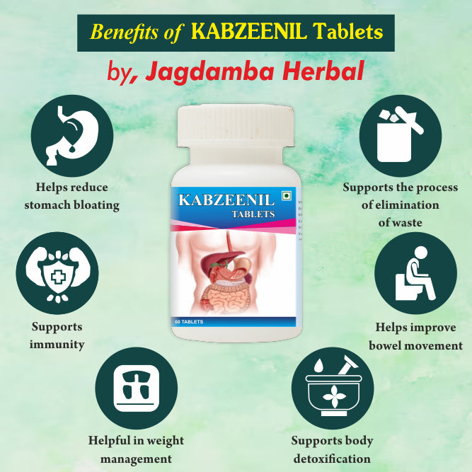 Kabznill Tablet benefits for digestive health
