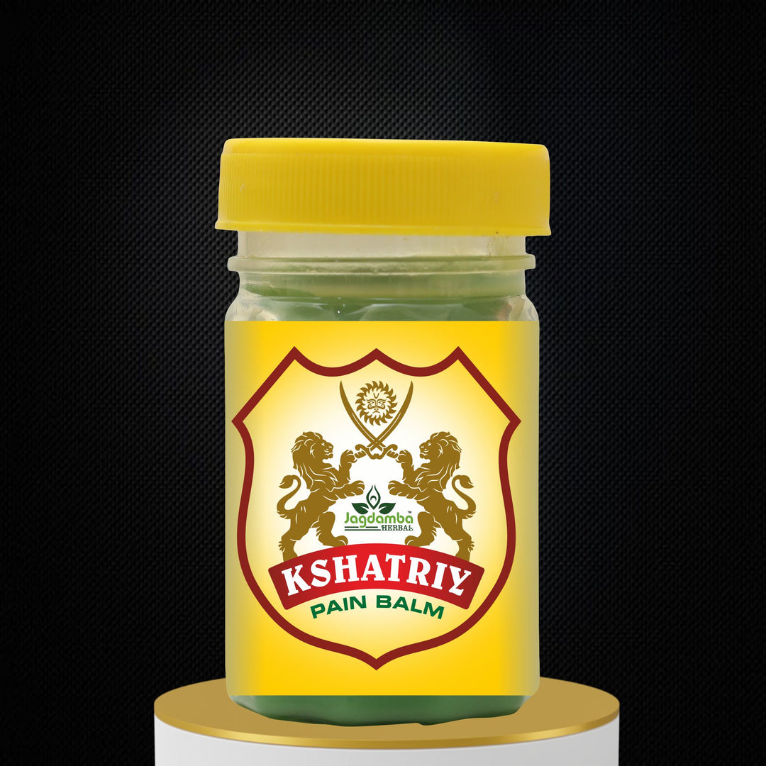 Kshatriy Pain Balm | Ultimate Relief for Chronic Pain | Headaches, and Body Aches (PACK OF 3)