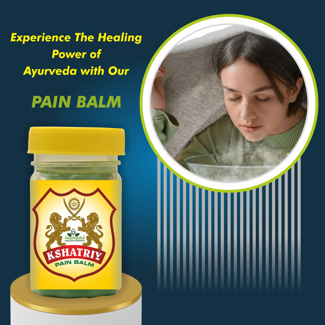 Kshatriy Pain Balm | Ultimate Relief for Chronic Pain | Headaches, and Body Aches (PACK OF 3)