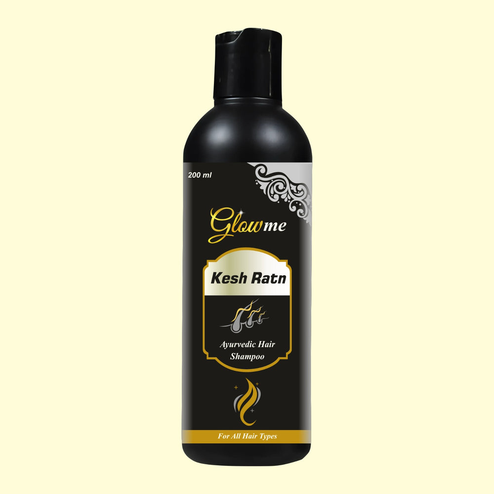 Front View of Jagdamba Herbal Kesh Ratan Shampoo