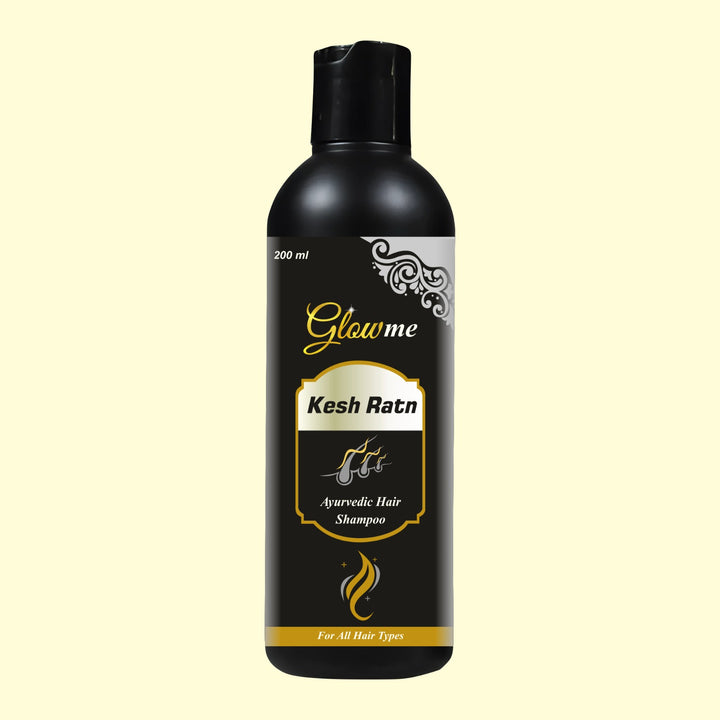 Front View of Jagdamba Herbal Kesh Ratan Shampoo