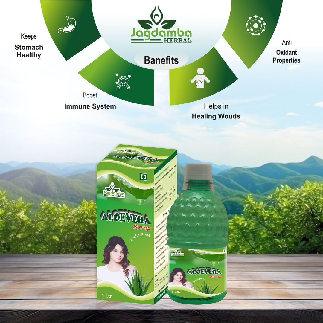 Aloe Vera Syrup  | Wellness for Skin, Hair & Digestion