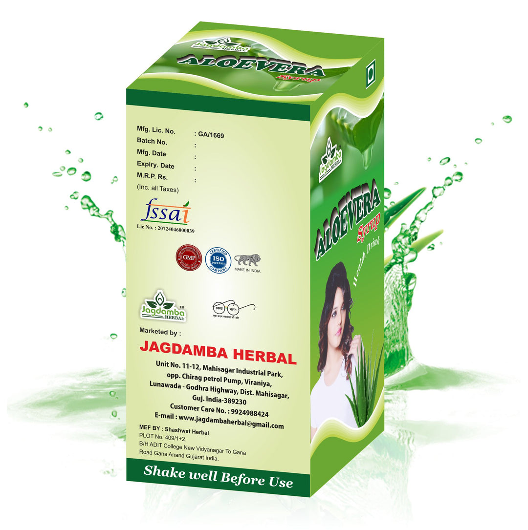 Aloe Vera Syrup  | Wellness for Skin, Hair & Digestion