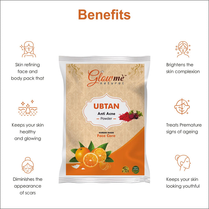 Ayurvedic Ubtan Face Pack with Herbal Ingredients