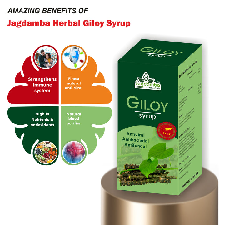 Benefits of Giloy Syrup | Boosts Immunity, Supports Liver Health, Improves Digestion, Helps Detoxify the Body, Increases Energy and Promotes Overall Wellness