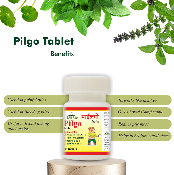 Benefits of Pilgo Tablets | Supports Healthy Bowel Function, Promotes Digestive Wellness, Helps Maintain Rectal Comfort and Supports Daily Gut Health