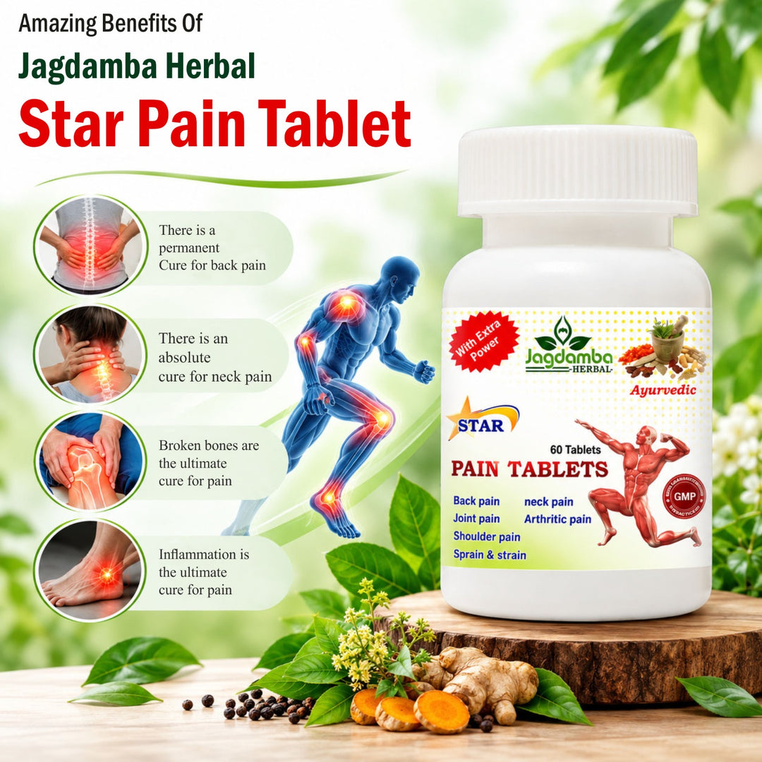 Star Pain Tablets: Advanced Relief for Joint and Muscle Pain