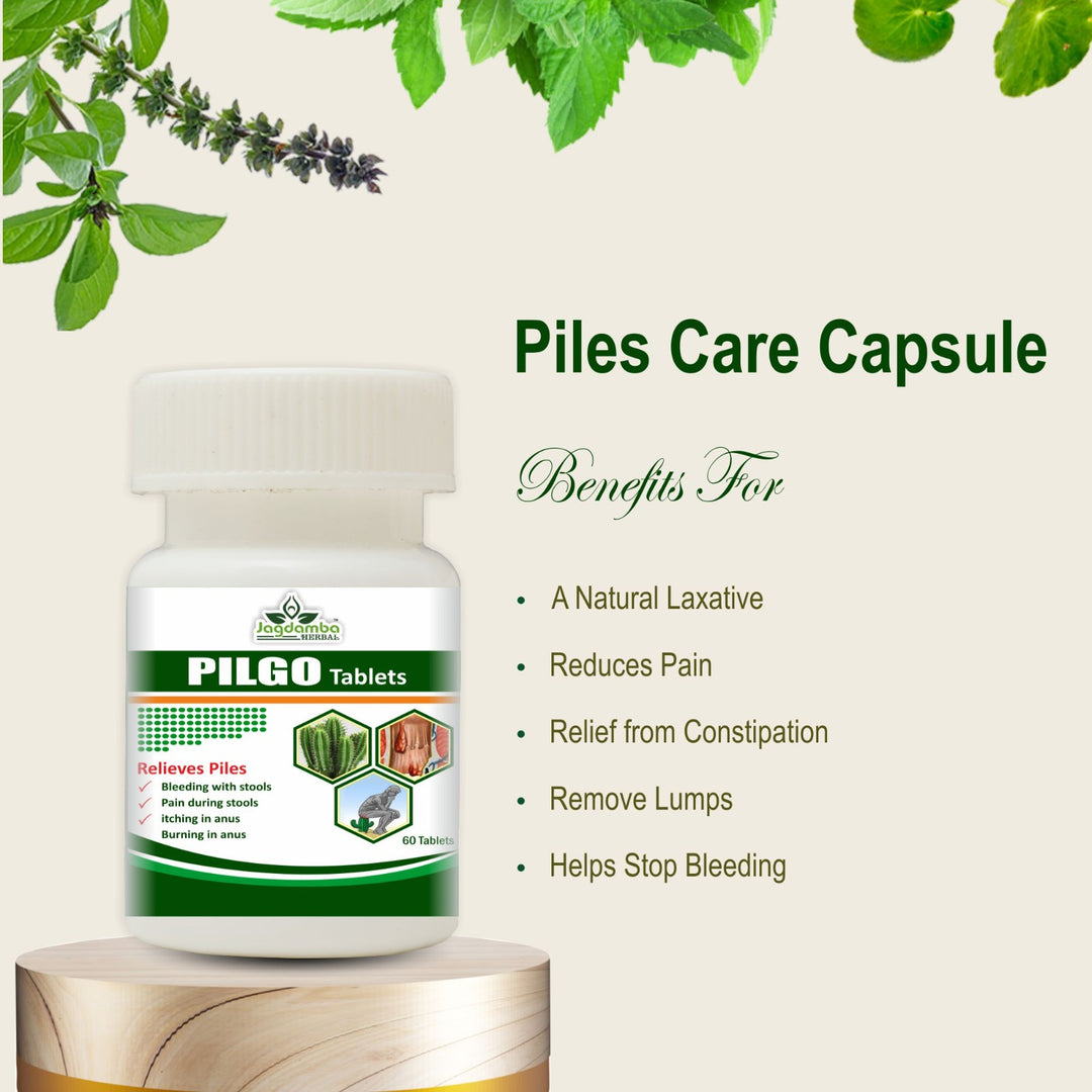 Pilgo Tablet herbal ingredients for digestive and bowel wellness