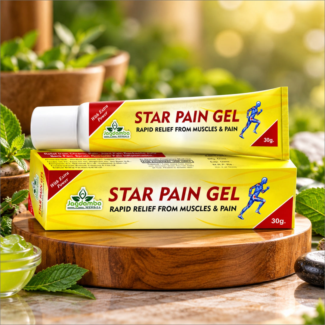 Star Pain Gel: Fast-Acting Relief for Joint and Muscle Pain (PACK OF 2)