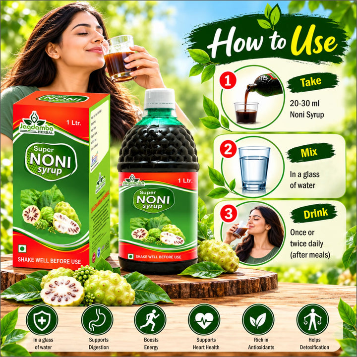 Noni Juice  Herbal Wellness Drink for Daily Health Support | Jagdamba Herbal