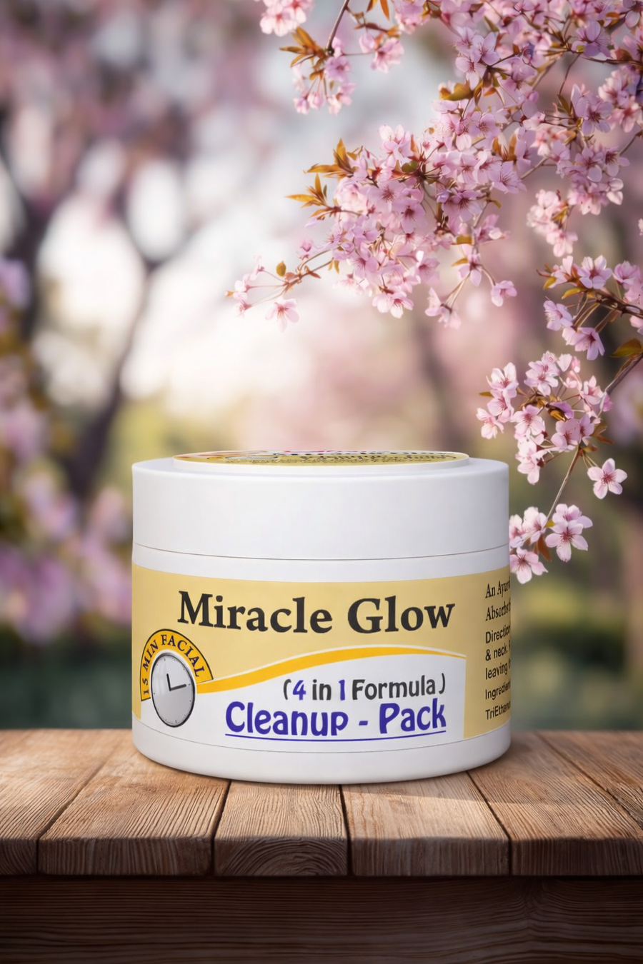 Glowme Miracle 4-in-1 Cream facial care product by Jagdamba Herbal