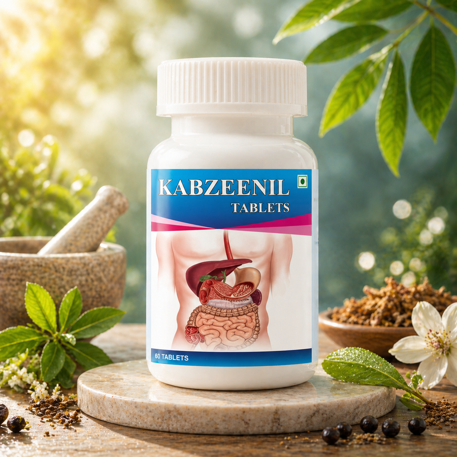 Jagdamba Herbal Kabznill Tablet | Ayurvedic Digestive Wellness Tablets